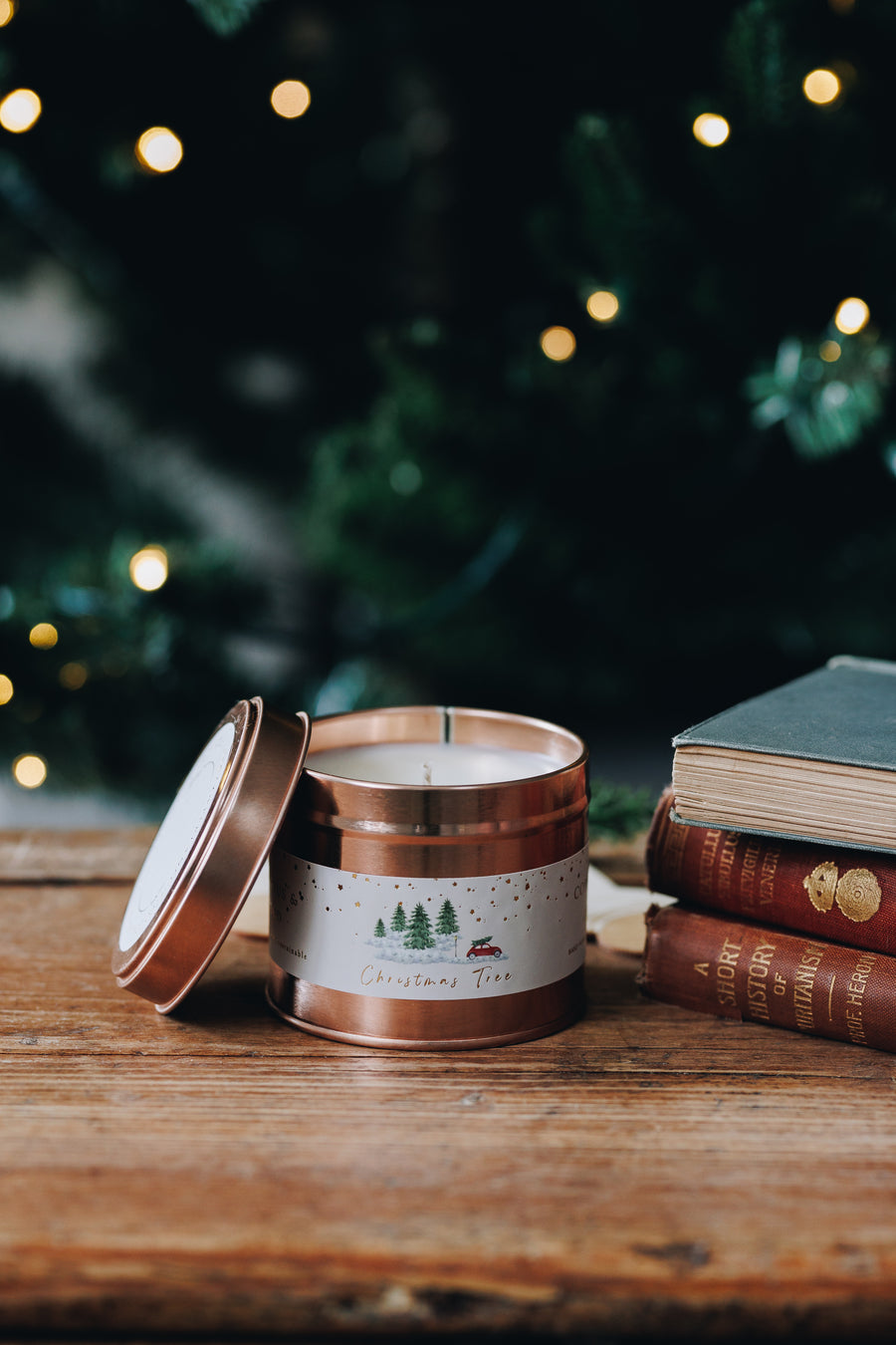 Christmas Tree | Coconut Wax Tin Candle