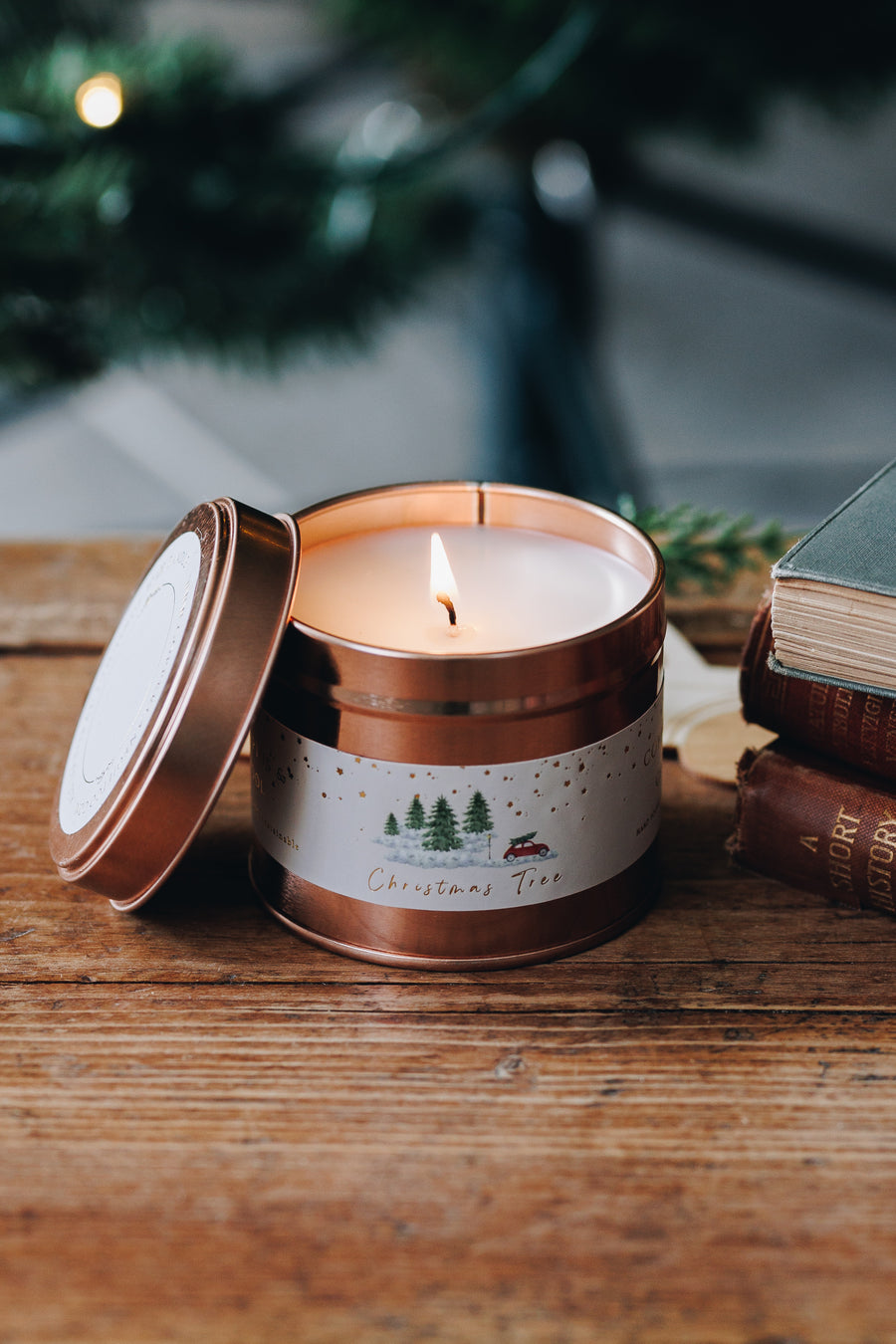 Christmas Tree | Coconut Wax Tin Candle