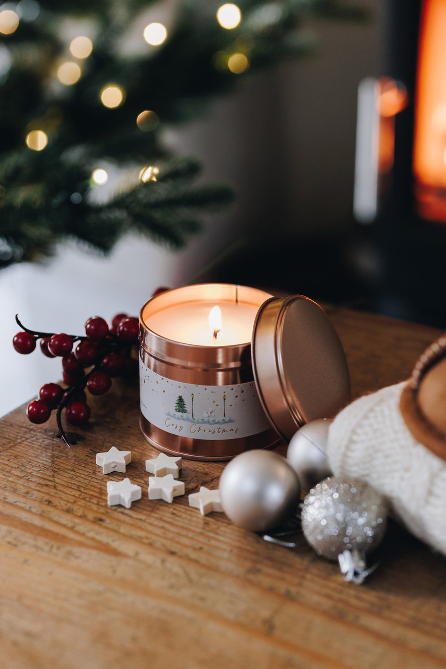 Cosy Christmas | Coconut Wax Tin Candle