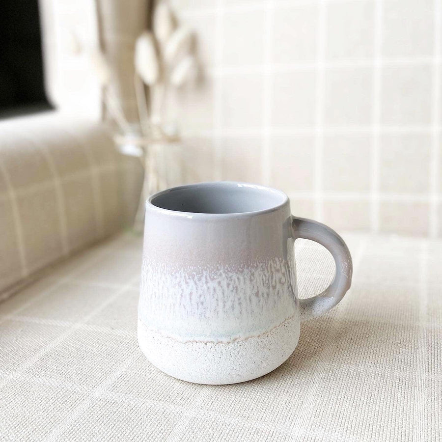 Grey Glazed Ceramic Mug