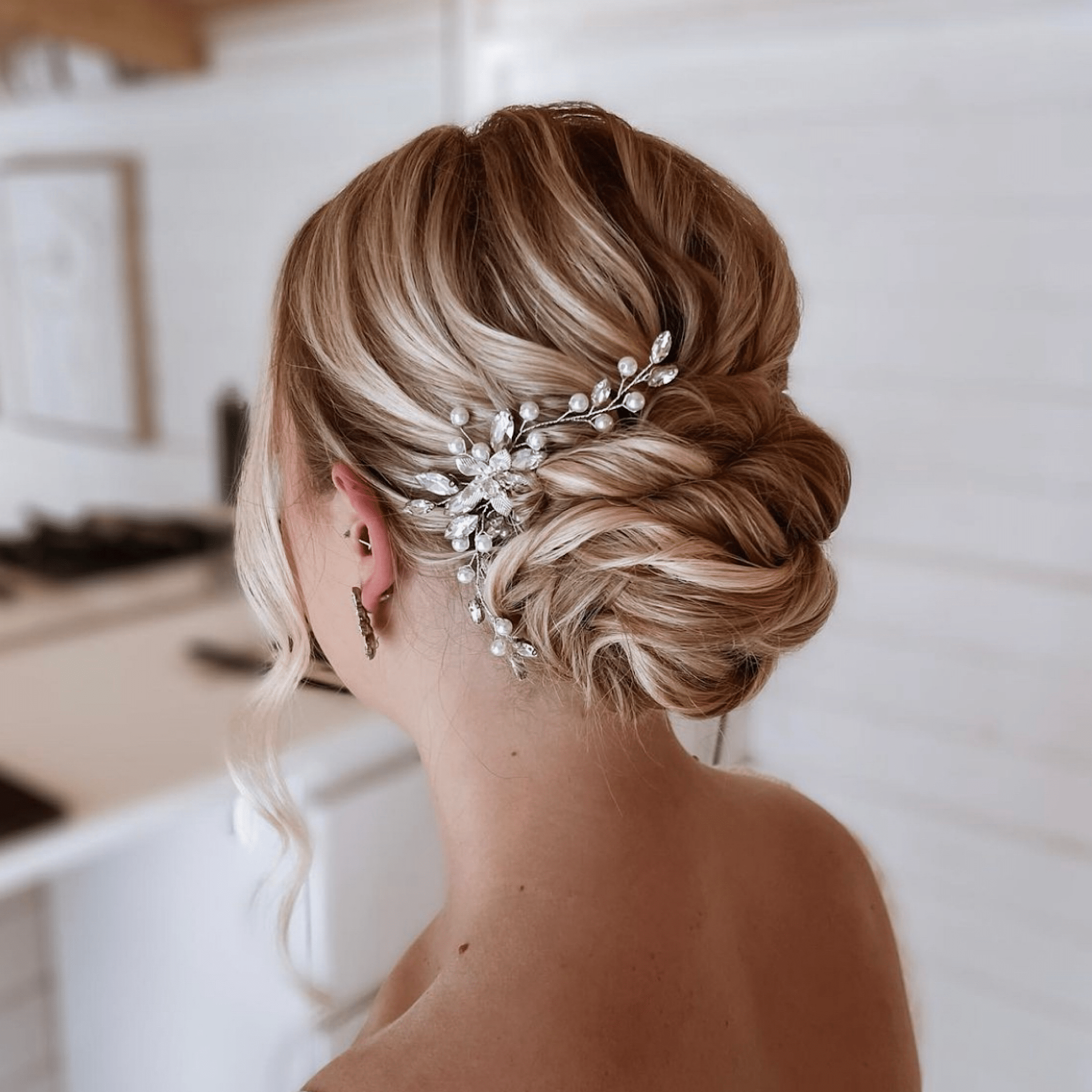 Liliana Bridal Hair Pin – Copper Lane Gift Co.